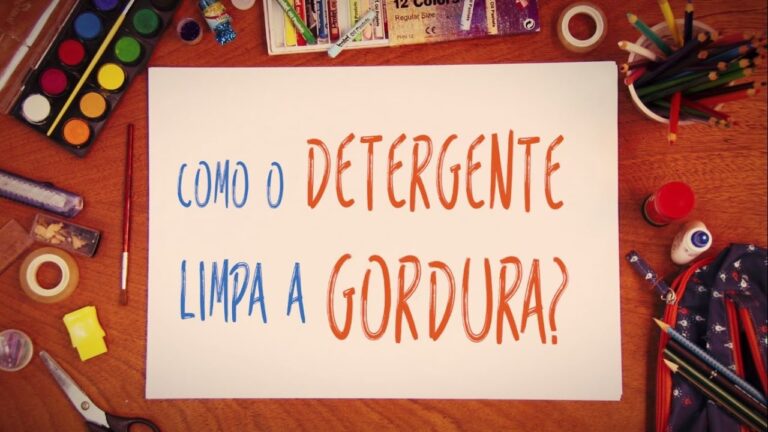 Como os Detergentes Limpam: A Química por Trás da Limpeza Eficiente