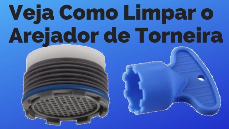 Como Limpar Difusor de Misturadora de Lavatório Sem Retirá-lo