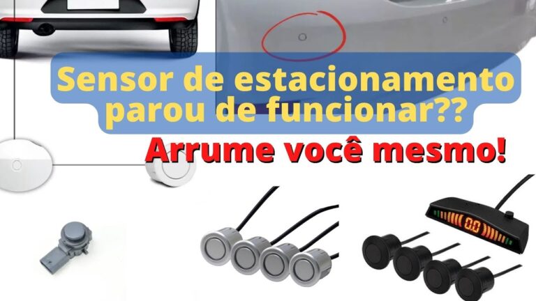 Como Limpar Sensores de Carro que Apitam com a Chuva