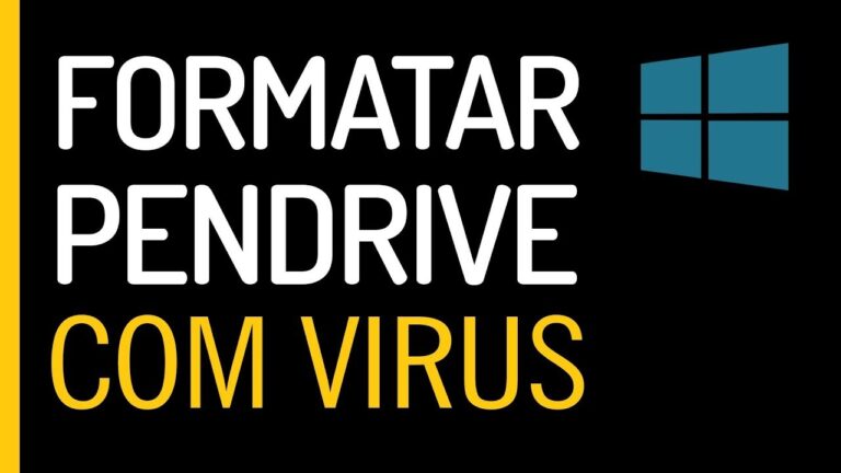 Como Limpar Pen Drive Infectado por Vírus