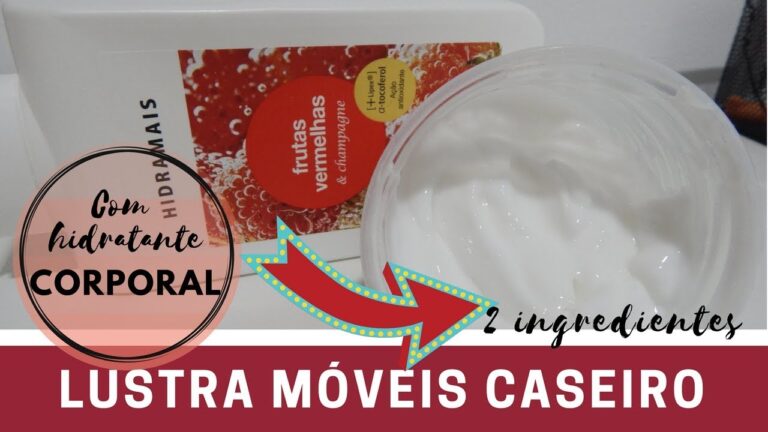 Limpeza Eficiente de Móveis com Hidratante Corporal