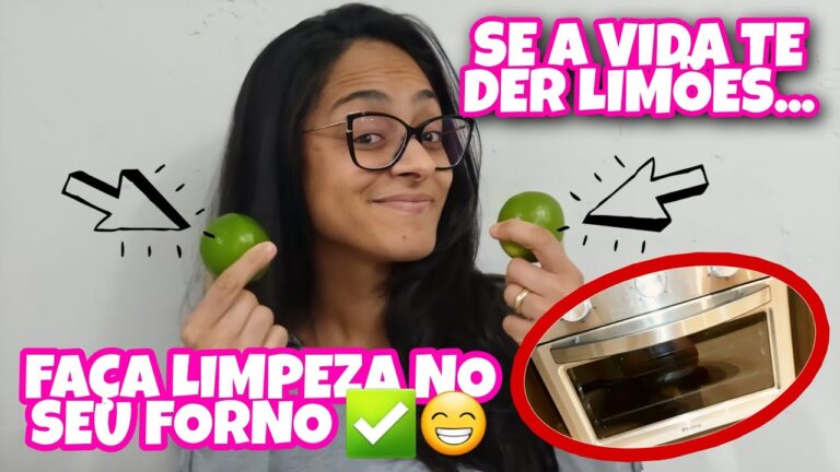Limpeza Eficiente do Forno Elétrico com Limão