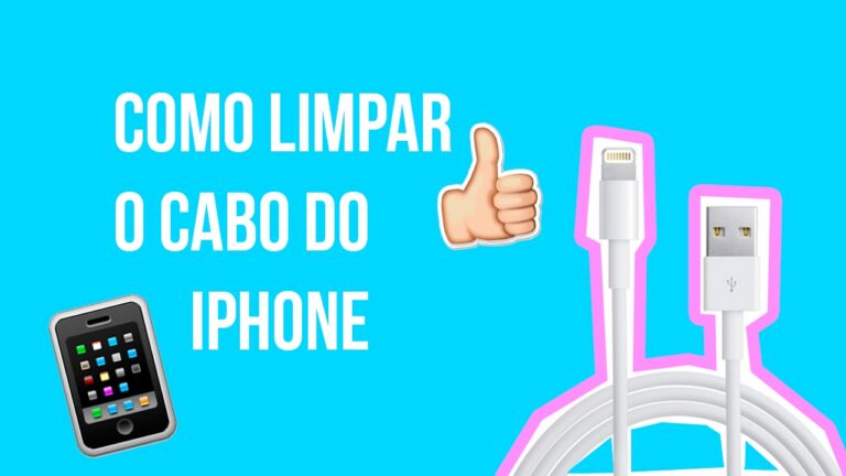Dicas Eficazes para Limpar o Fio do Carregador do iPhone