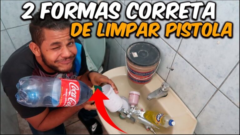 Guia Prático: Como Limpar Tinta PU da Pistola