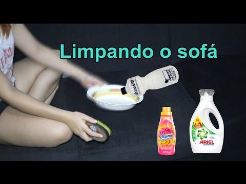 Como Limpar Sof&aacute; de Napa Preto de Forma Eficiente
