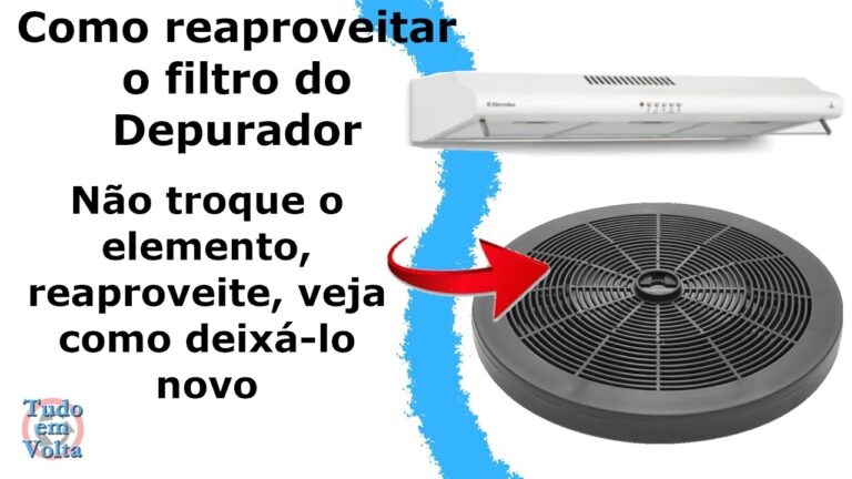 Guia Pr&aacute;tico: Como Limpar o Filtro de Carv&atilde;o do Exaustor