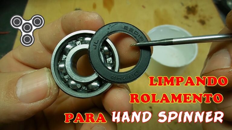 Guia Pr&aacute;tico para Limpar Rolamentos de Spinner