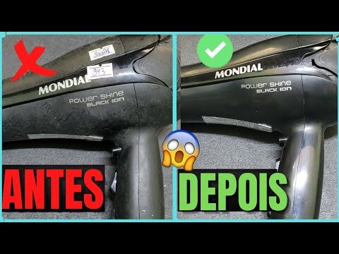 Como Limpar Secador de Cabelo Grudento de Forma Eficiente