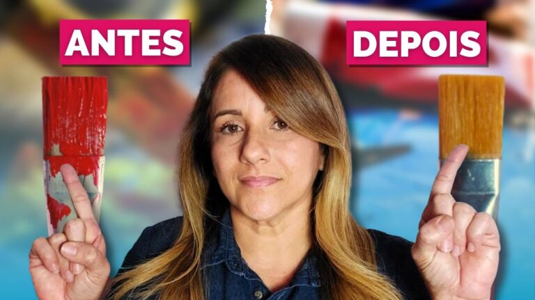 Guia Pr&aacute;tico: Como Limpar Pincel de Pintura Eficientemente