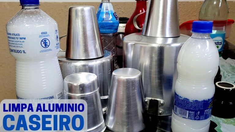 Como Fazer Limpa Alumínio Líquido Caseiro de Forma Eficiente