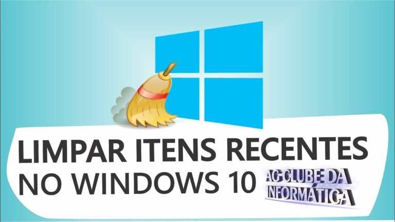 Como Limpar Ficheiros Recentes no Windows