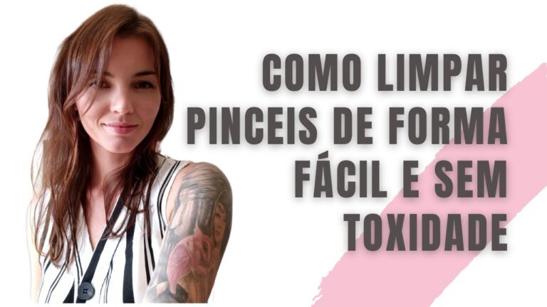 Guia Prático para Limpar Pincéis de Tinta Acrílica
