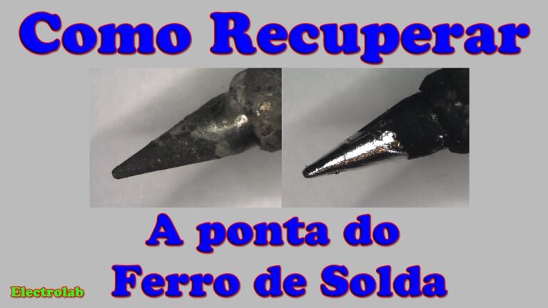 Guia Prático para Limpar Soldadura em Ferro