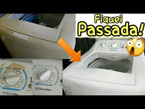 Limpeza Eficiente da M&aacute;quina de Lavar Lou&ccedil;a com Vinagre e Restos de Tinta