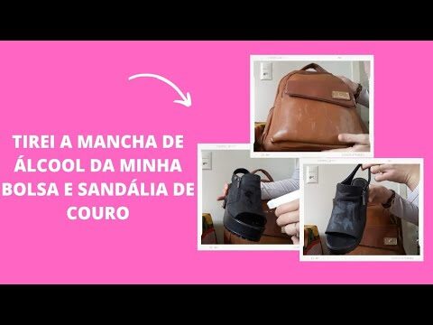 Limpeza Eficiente de Couro com Álcool