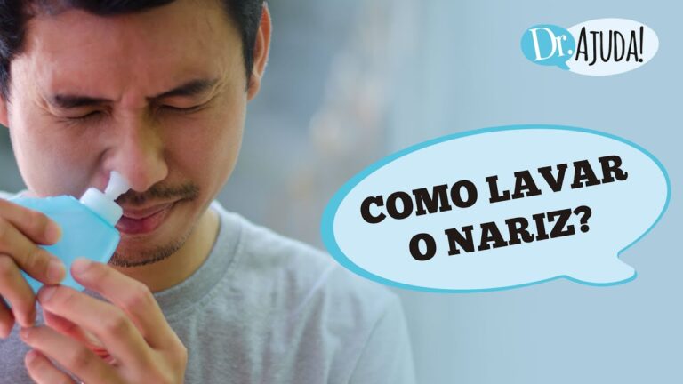 Limpeza Nasal Eficiente com Água da Torneira