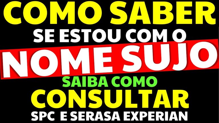 Como Verificar se Seu Cadastro Est&aacute; Limpo