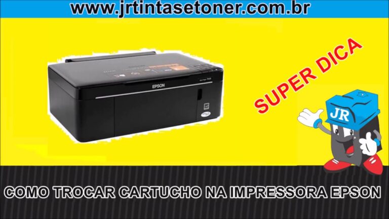 Guia Pr&aacute;tico para Limpar Cabe&ccedil;as da Impressora Epson SX200