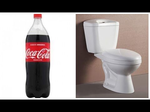 Limpeza Eficiente de Canos com Coca-Cola