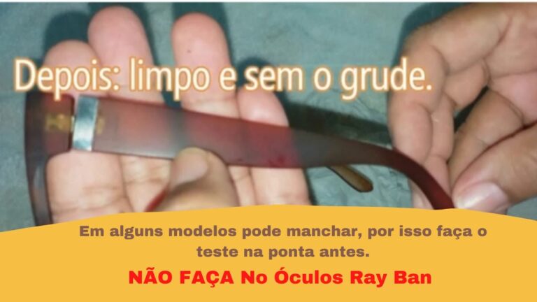 Dicas Eficazes para Limpar Hastes de Óculos