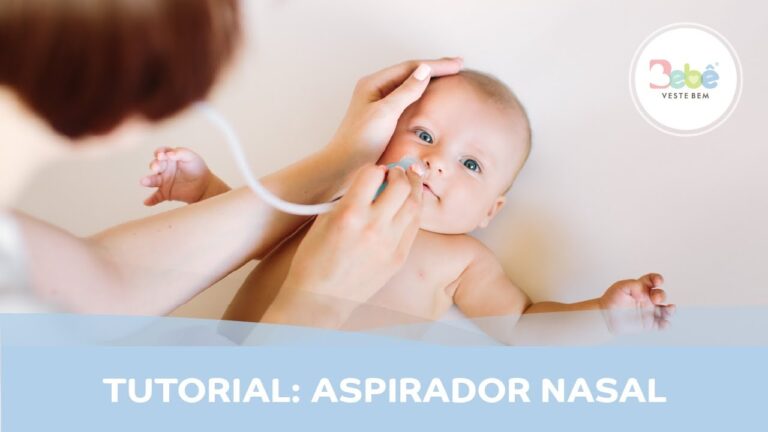 Como Limpar o Nariz do Rec&eacute;m-Nascido com Aspirador Nasal