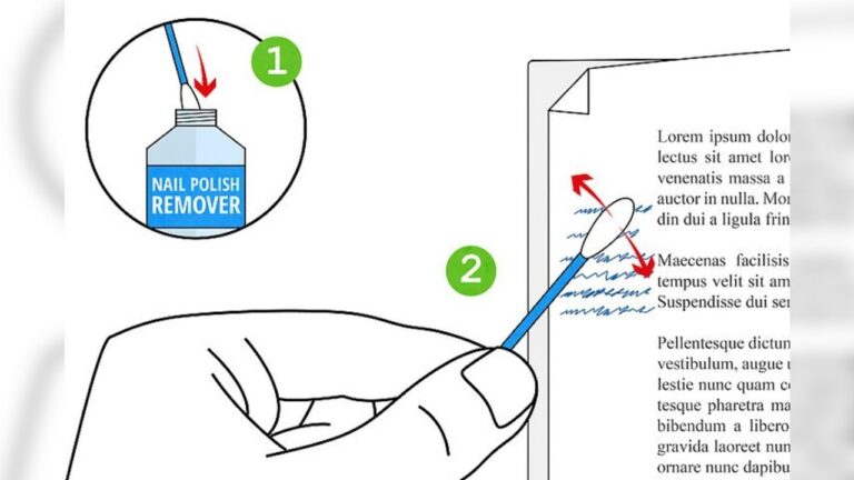 M&eacute;todos Eficazes para Limpar Tinta de Papel