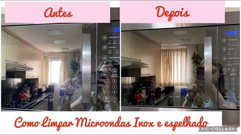 Guia Prático: Como Limpar Micro-ondas de Inox de Forma Eficiente