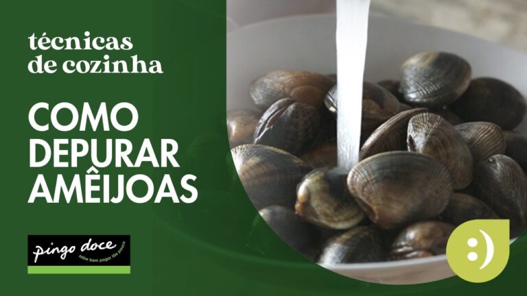 Como Limpar Ameijoas da Areia de Forma Eficiente