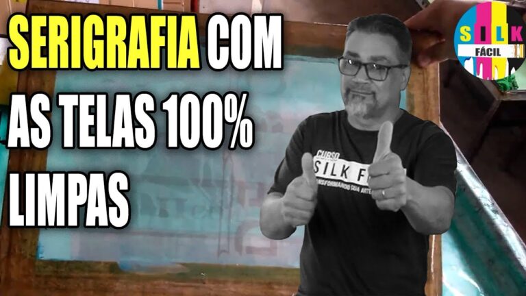 Guia Prático para Limpar Serigrafias