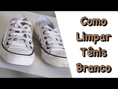 Guia Pr&aacute;tico para Limpar T&ecirc;nis All Star de Couro Branco