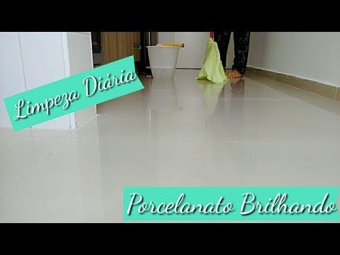 Limpeza Eficiente de Porcelanato com Querosene