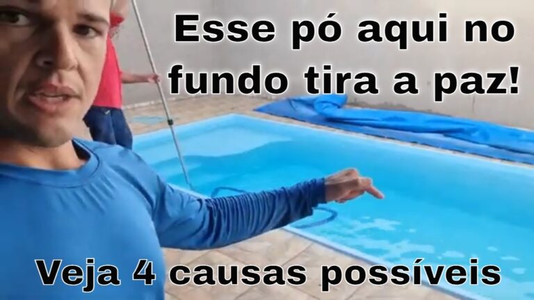 Como Limpar Água Turva da Piscina com Um Filtro Muito Fino