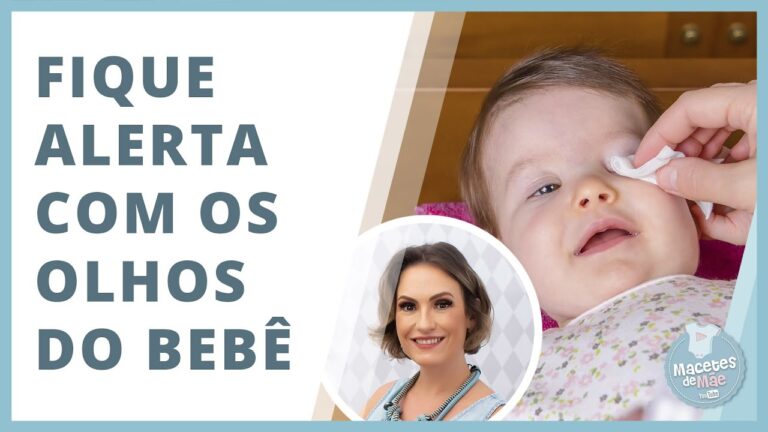 Como Limpar os Olhos do Bebê com Conjuntivite