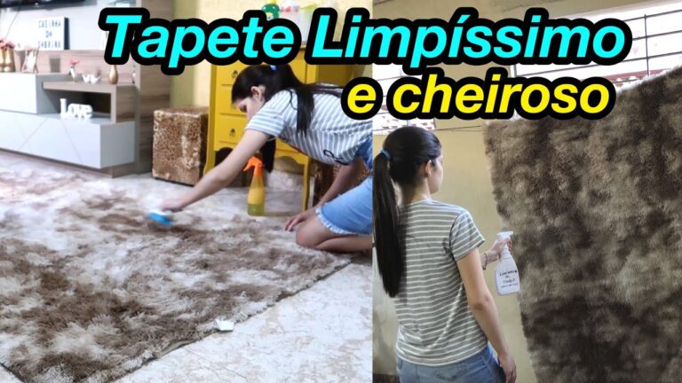 Guia Prático para Limpar Tapetes Brancos a Seco