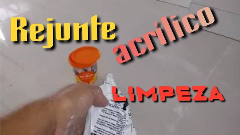 Guia Prático: Como Limpar Junta Acrílica Eficazmente