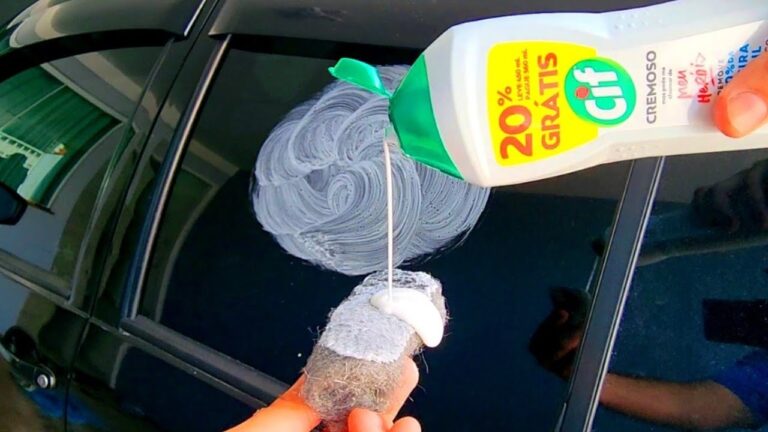 Como Limpar o Parabrisa com Bombril de Forma Eficiente