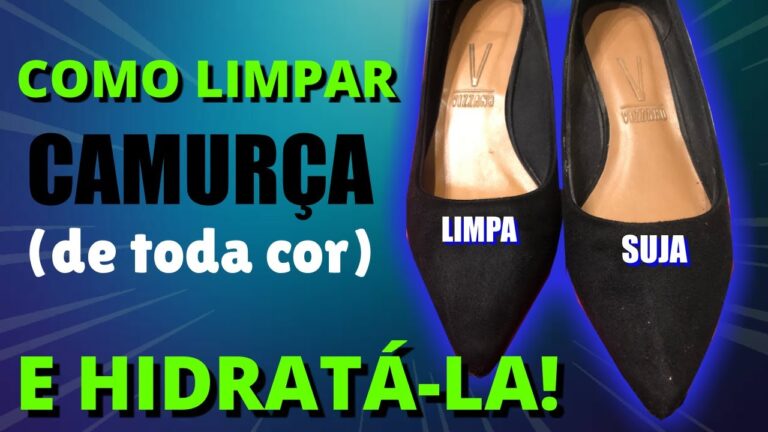 Limpeza Eficiente de Sapatos de Camur&ccedil;a Claro com Bicarbonato de S&oacute;dio