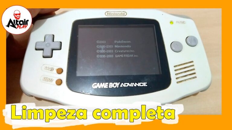 Guia Prático: Como Limpar Seu Game Boy Advance