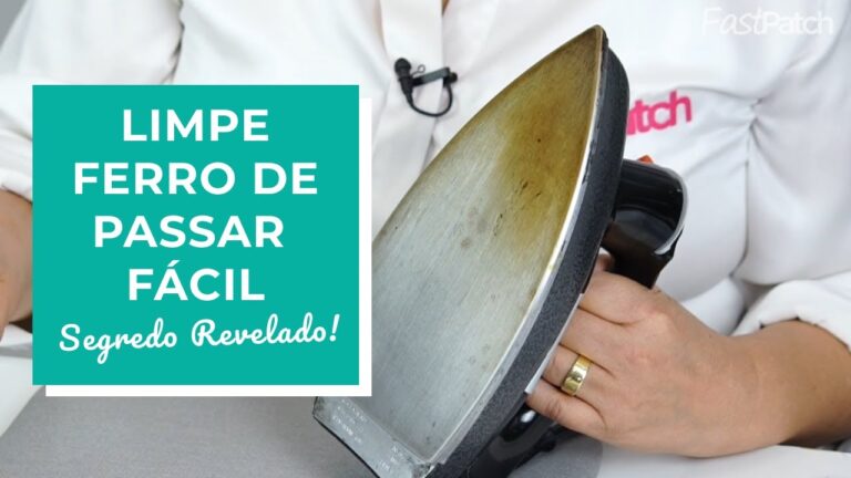 Como Limpar o Fundo do Ferro de Passar