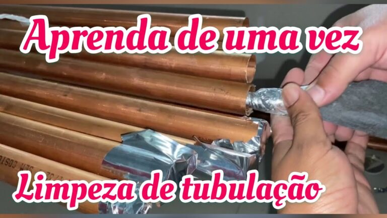 Limpeza Eficiente de Tubos de Cobre com Azoto