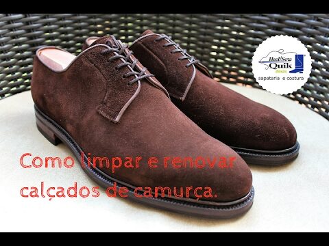 Guia Prático para Limpar Sapatos de Camurça Castanhos