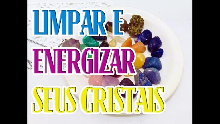 Limpeza de Cristais com a Energia da Lua