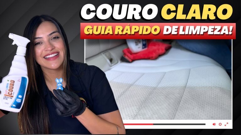 Guia Pr&aacute;tico: Como Limpar Banco de Couro Bege