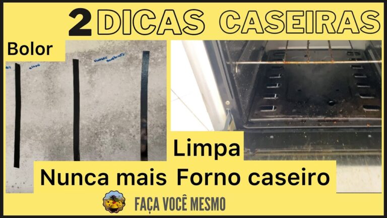Dicas Eficazes Para Limpar Bolor do Forno