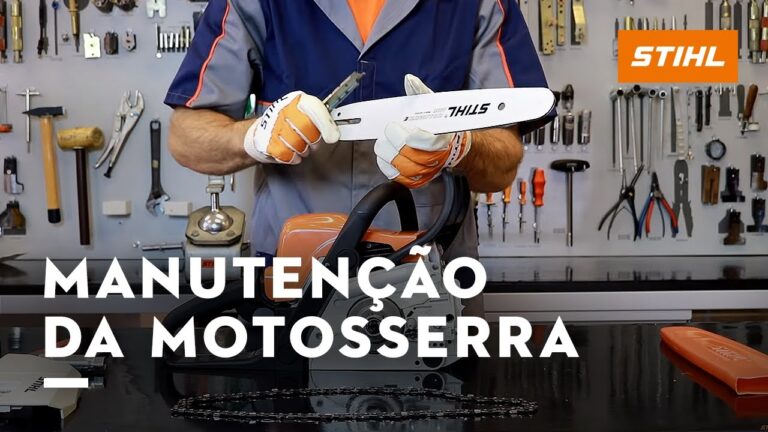 Guia Prático para Limpar Resina de Motosserra
