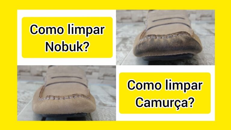 Limpeza Eficiente de Sapatos de Camur&ccedil;a com Borracha