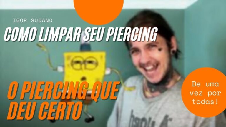 Guia Pr&aacute;tico: Como Limpar Piercings Corretamente