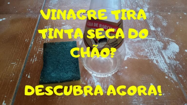 Dicas Eficazes para Remover Tinta do Chão