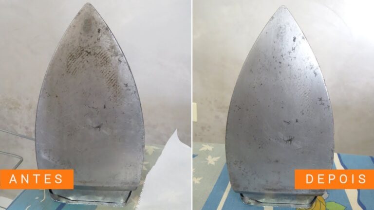 Limpeza Eficiente do Ferro de Engomar com Sal