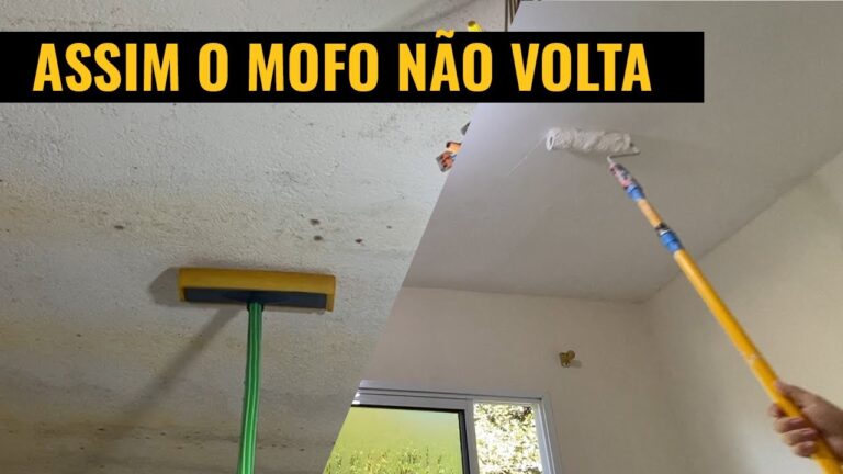 Limpeza Eficiente de Mofo com Furadeira